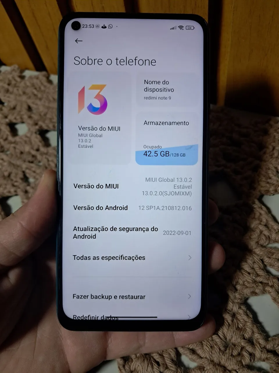Xiaome redmi 9