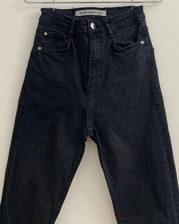 Calça Jeans feminina - Zara 32/34 (cod 021) - Foto 2