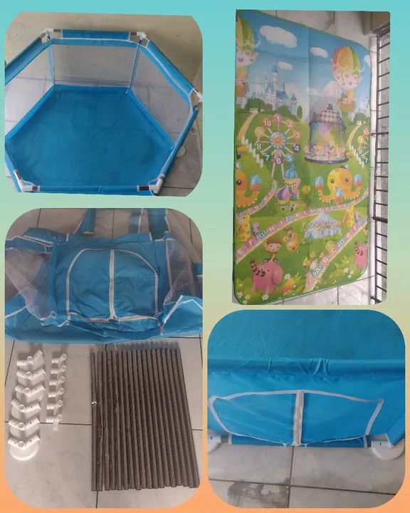 Camisa Infantil e Cercadinho+Tapete - Foto 3