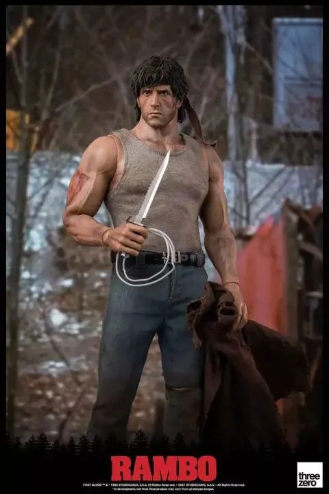 Rambo John Rambo First Blood - 1/6 Scale - Threezero - Foto 5