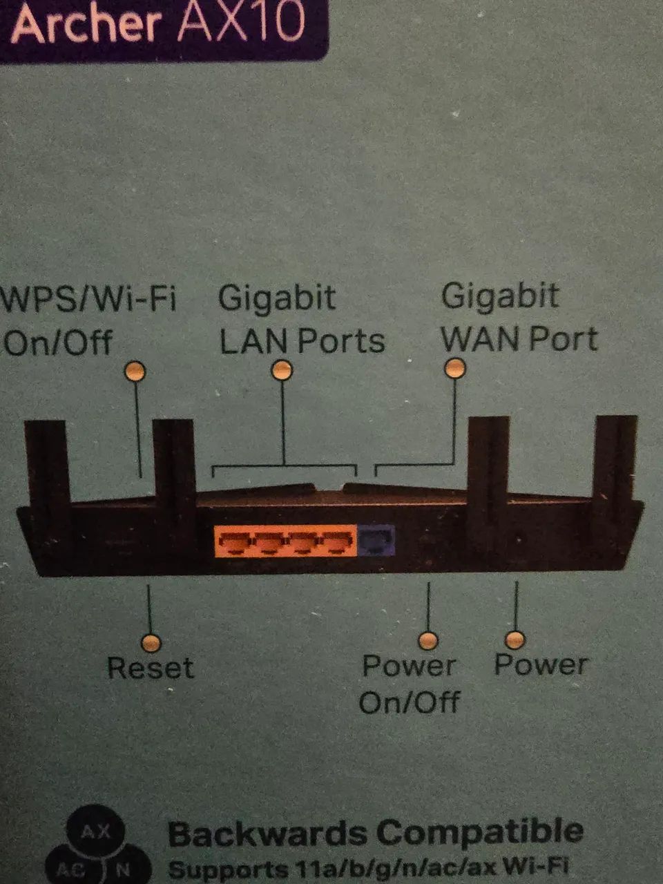 Roteador TP-Link, Wi-Fi 6, AX1500 - Archer AX10 - Foto 2