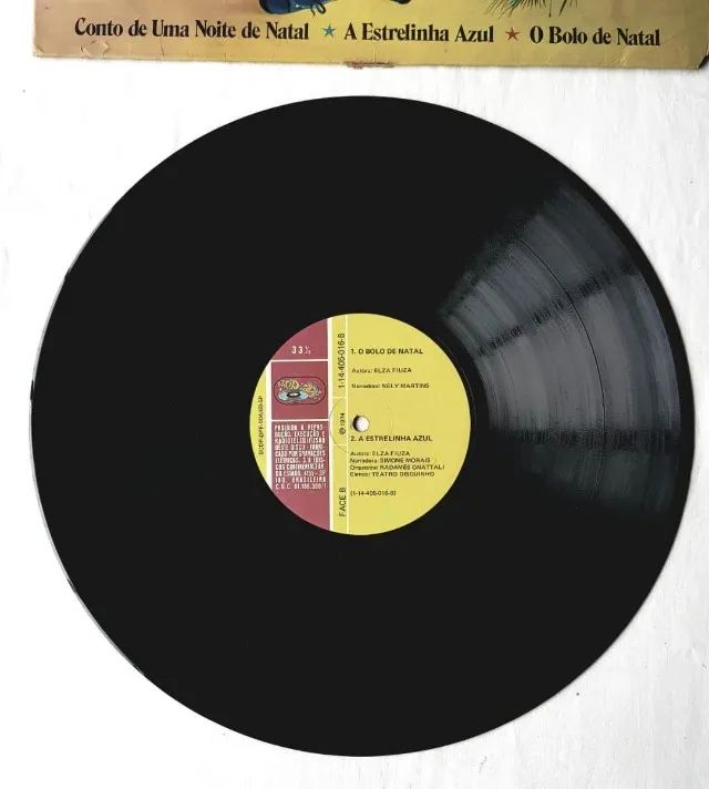 Disco de Vinil - Contos de Natal - 1974 - Foto 4