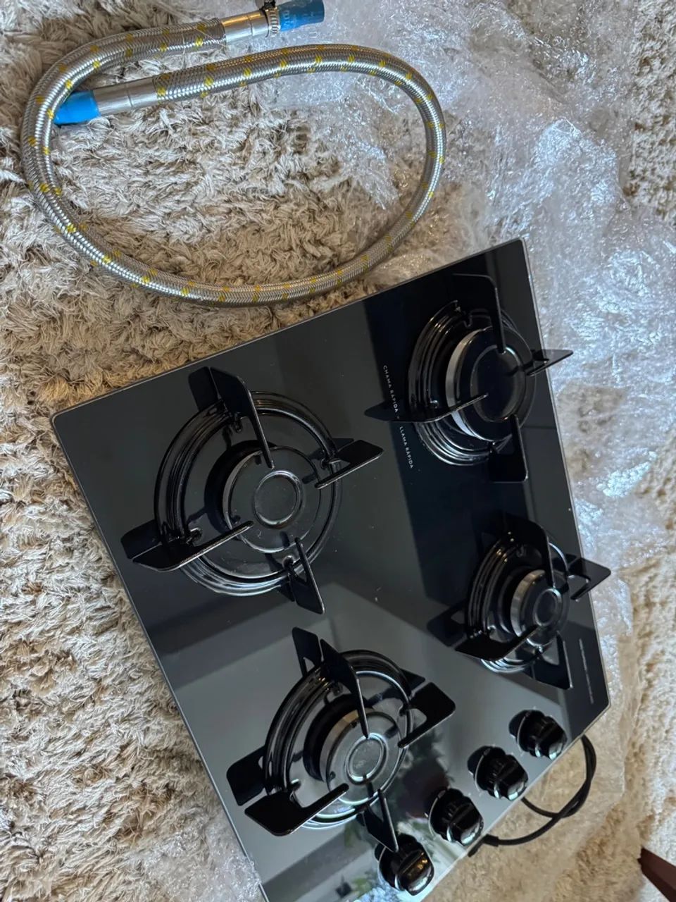 Cooktop 4 Bocas Electrolux KE4GP - Mesa de Vidro Temperado Bivolt - Preto - Foto 4