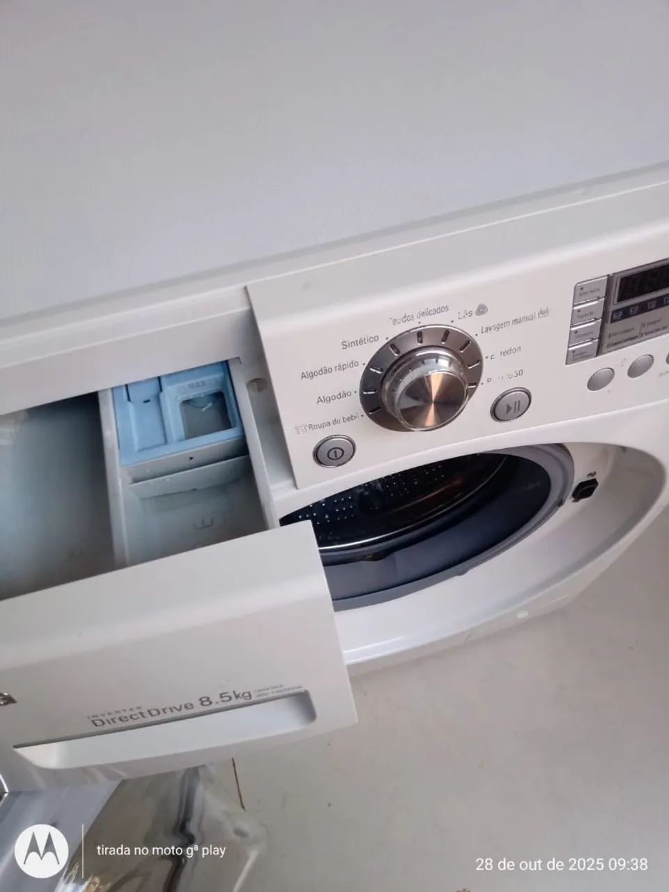 Lava e seca LG funcionando 
