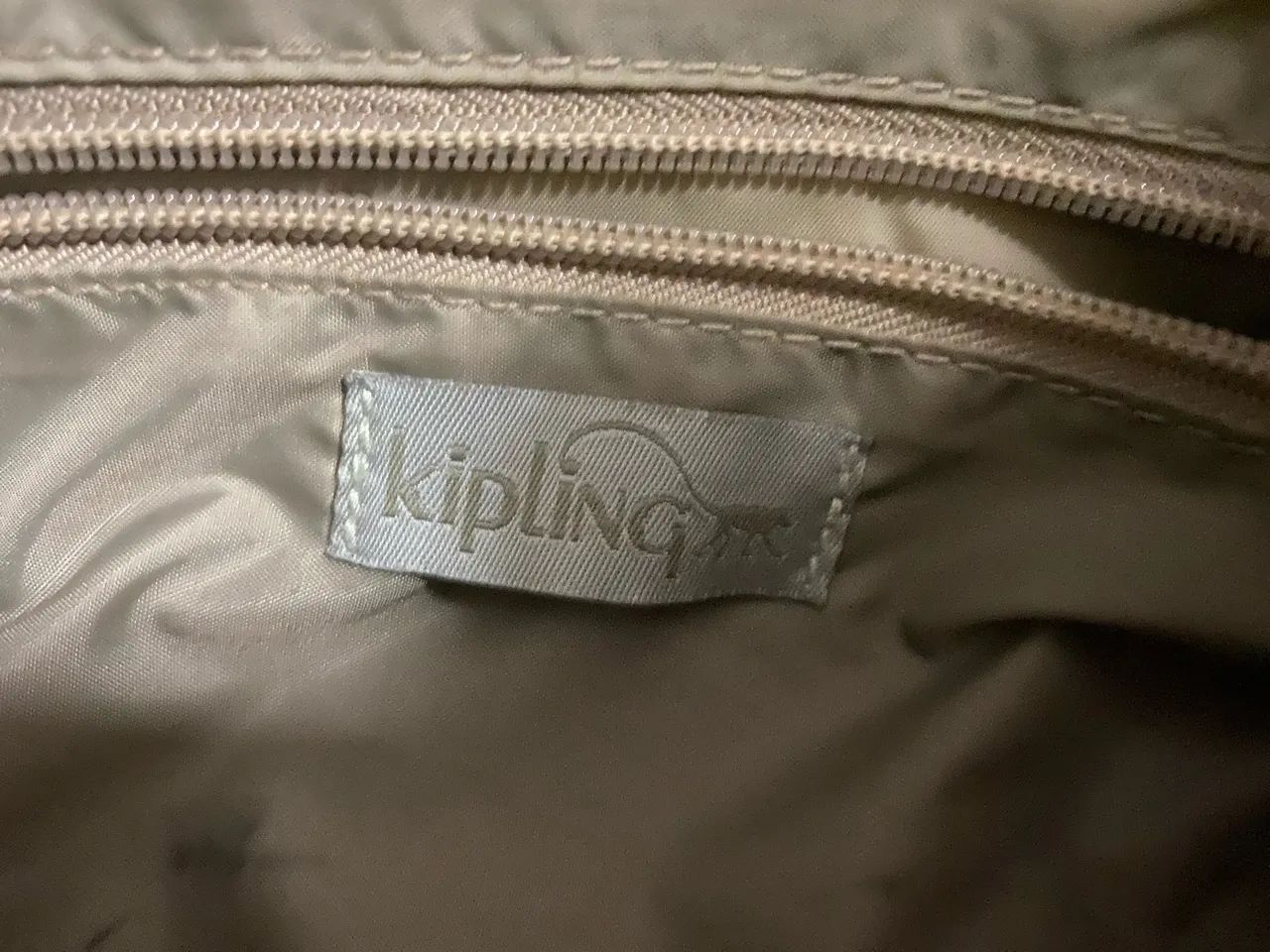 Bolsa Kipling Original Azul Metálico - Foto 3