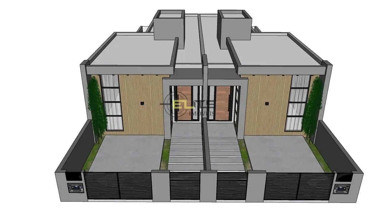 Casa geminada na planta à venda, de 2 dormitórios no Bela Vista, em Palhoça/SC - Foto 4