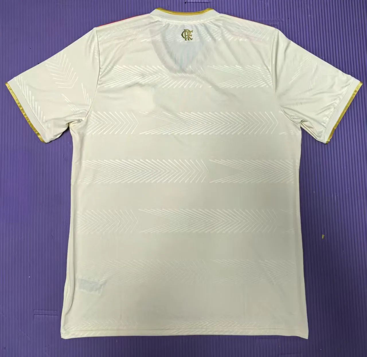 Camisa Flamengo Terceiro Uniforme Off-White 25/26 - Foto 2