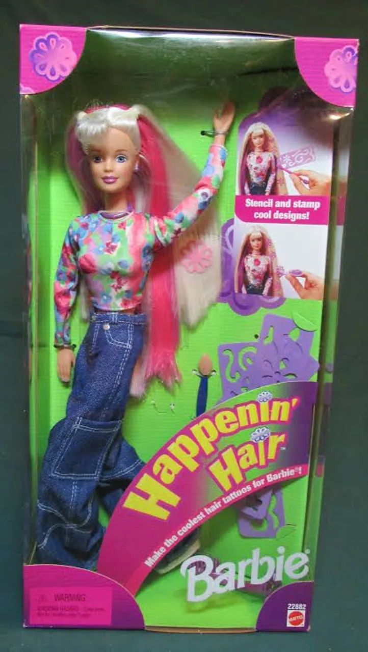 Selling exchange offers for the Barbie Happenin' Hair doll. Illustrative photo* (please read the description)