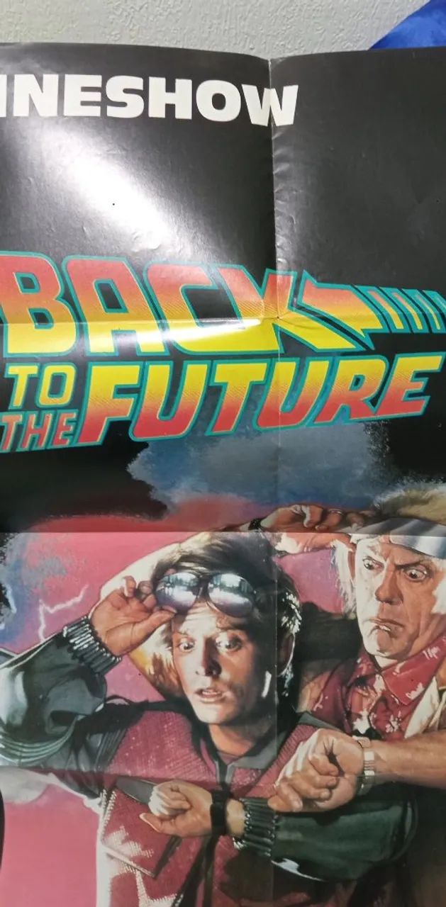 Pôster Back to the Future - CinemaShow - Hobbies e coleções