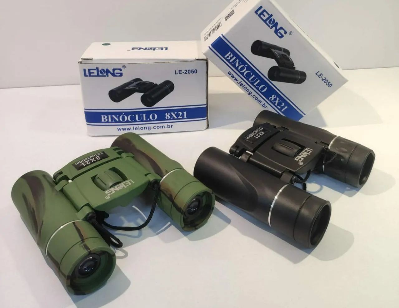 Binóculo 8x21 Lelong - Camping e Aventura