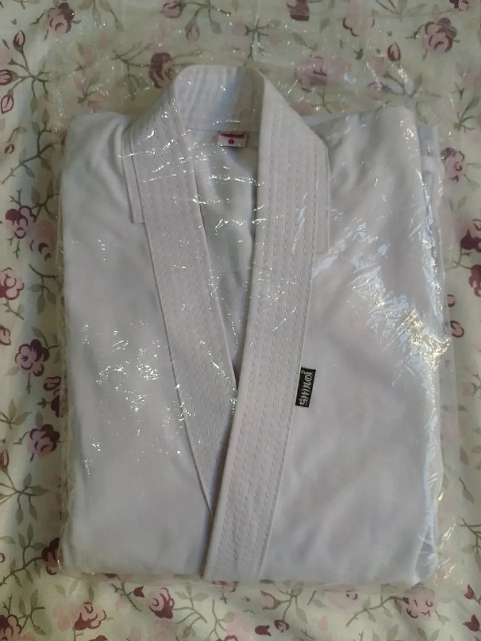 Kimono Karate Lona Média (K10) Medium Canvas Novo no Plástico Infantil 9/11 anos só R$220 - Foto 3