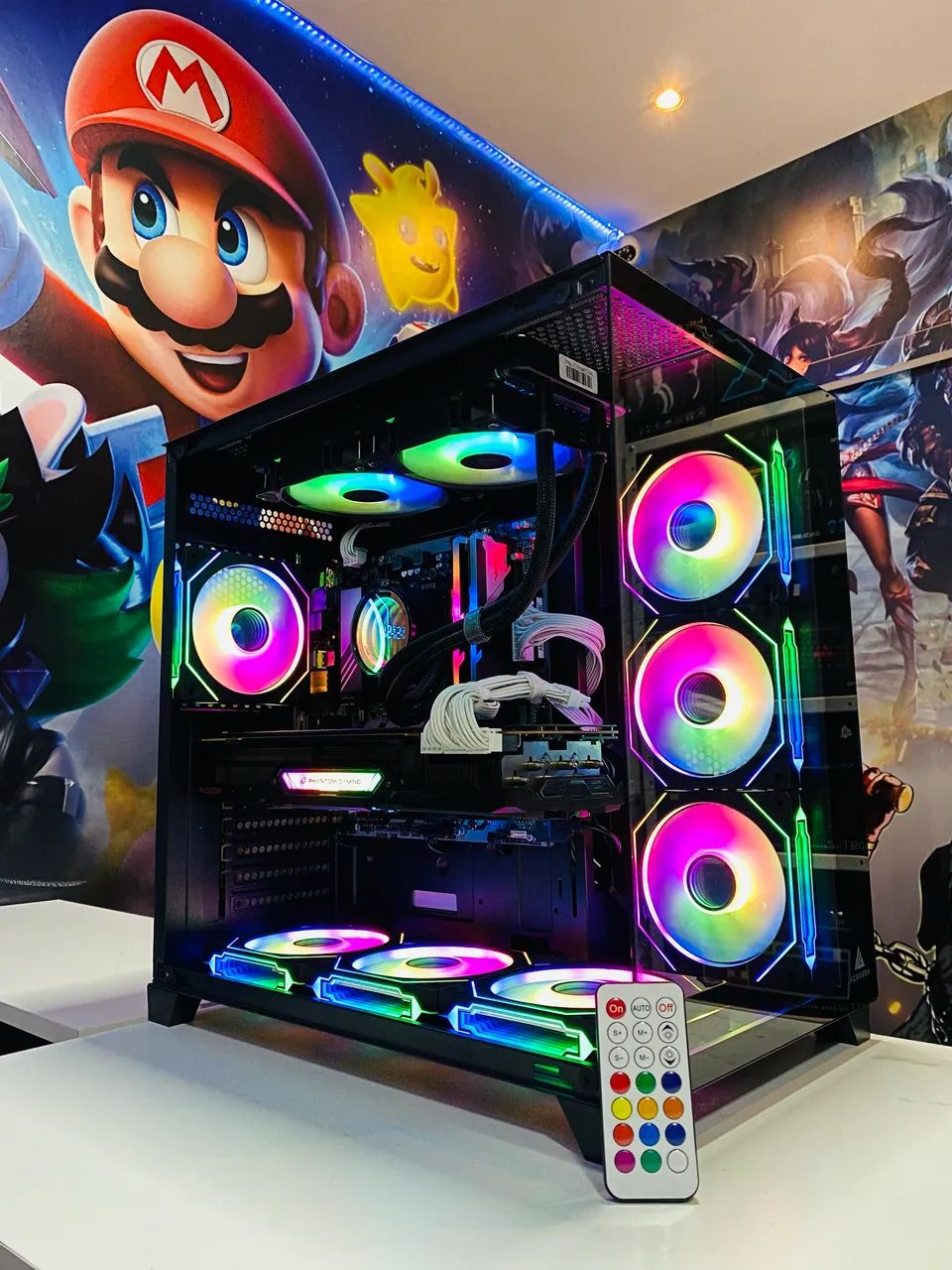 PC Gamer HIGH DDR5 - Ryzen 5 9600X, RX 9060XT 16GB, 16GB DDR5 - Loja Física - Foto 6