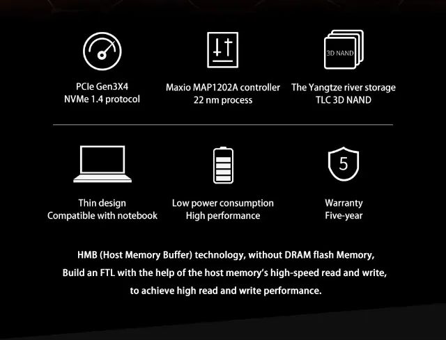 SSD M.2 NVMe 1TB Asgard - Alta Performance e Confiabilidade! - Foto 5