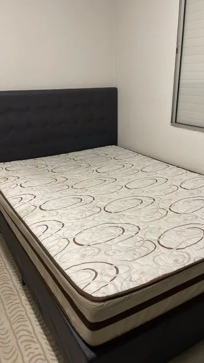 Cama Box de Casal com Cabeceira - Foto 2