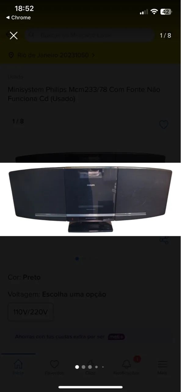 Microsystem Phillips radio/cd/mp3 - Foto 3