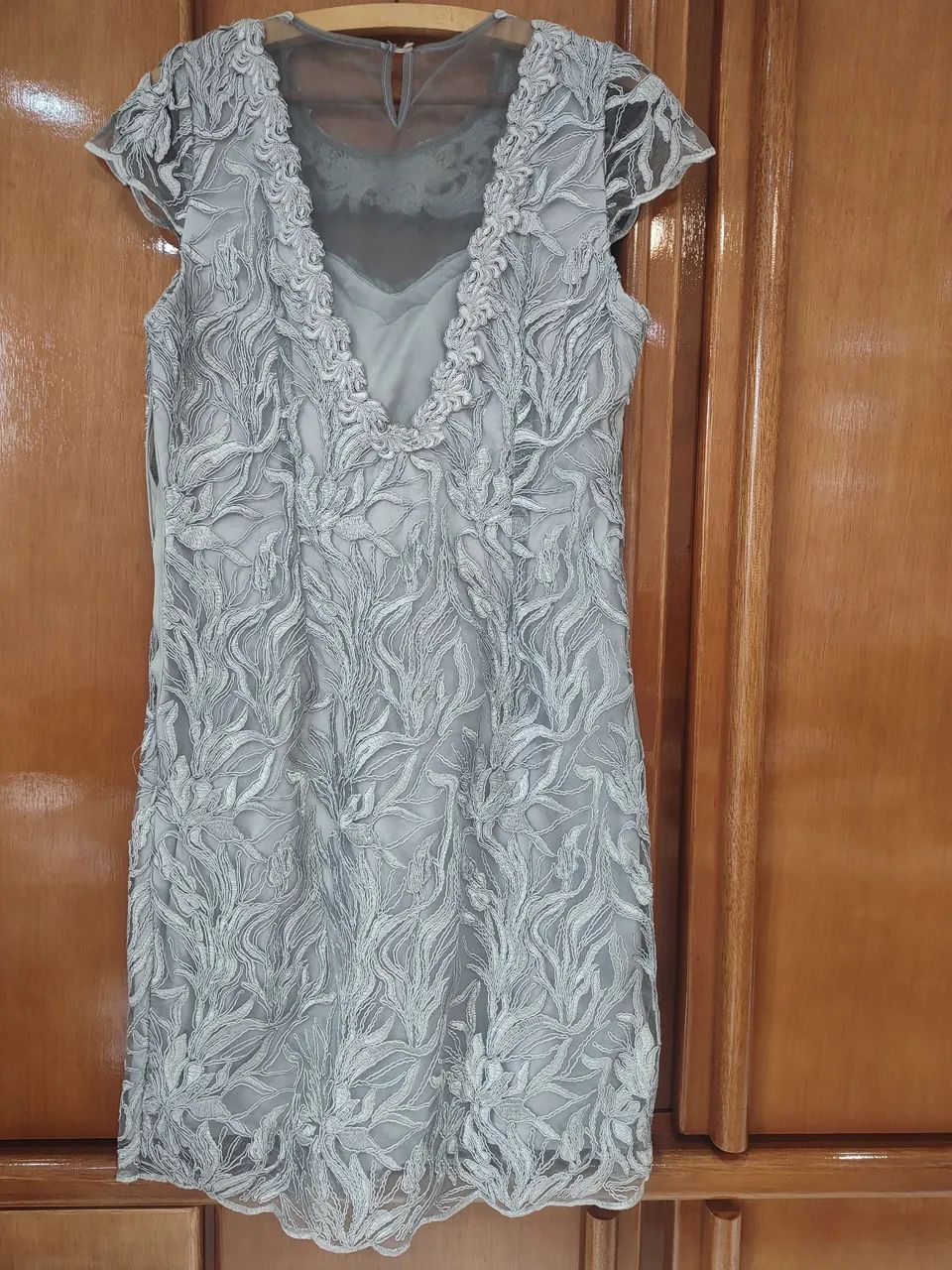 Vestido Festa Bordado Elegante - Foto 2