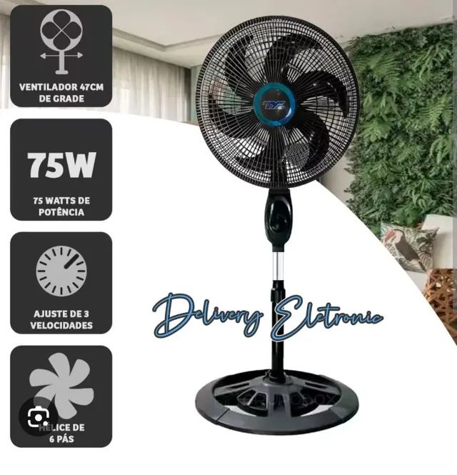Ventilador 6 pás turbo