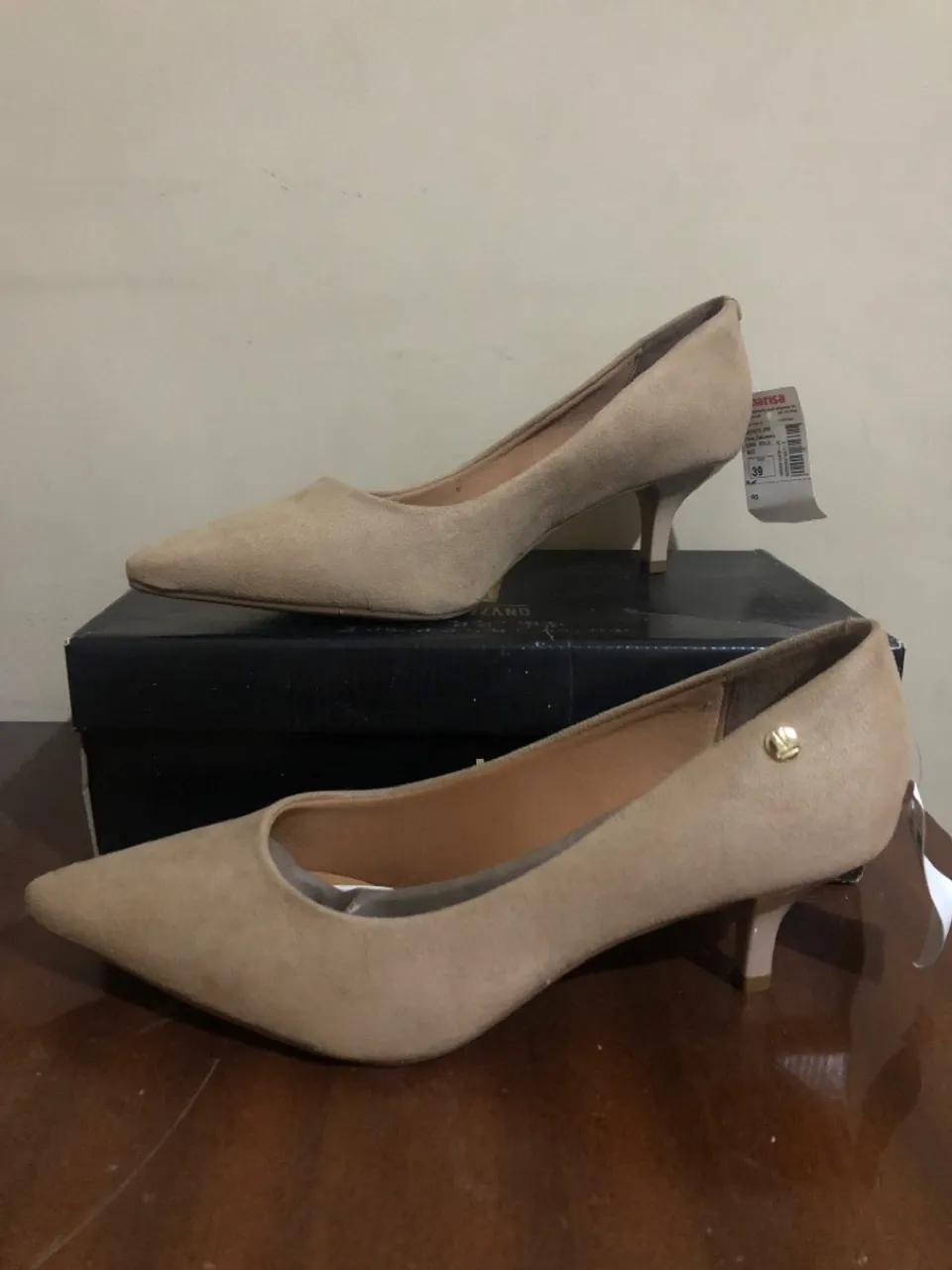 Scarpin Bege Clássico - Novo