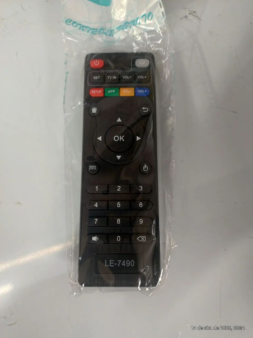Controle Remoto para TV - BOX LE-7490 - Novo