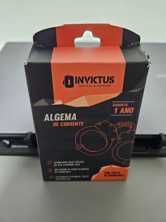 Algema de Corrente Invictus - Segurança e Qualidade