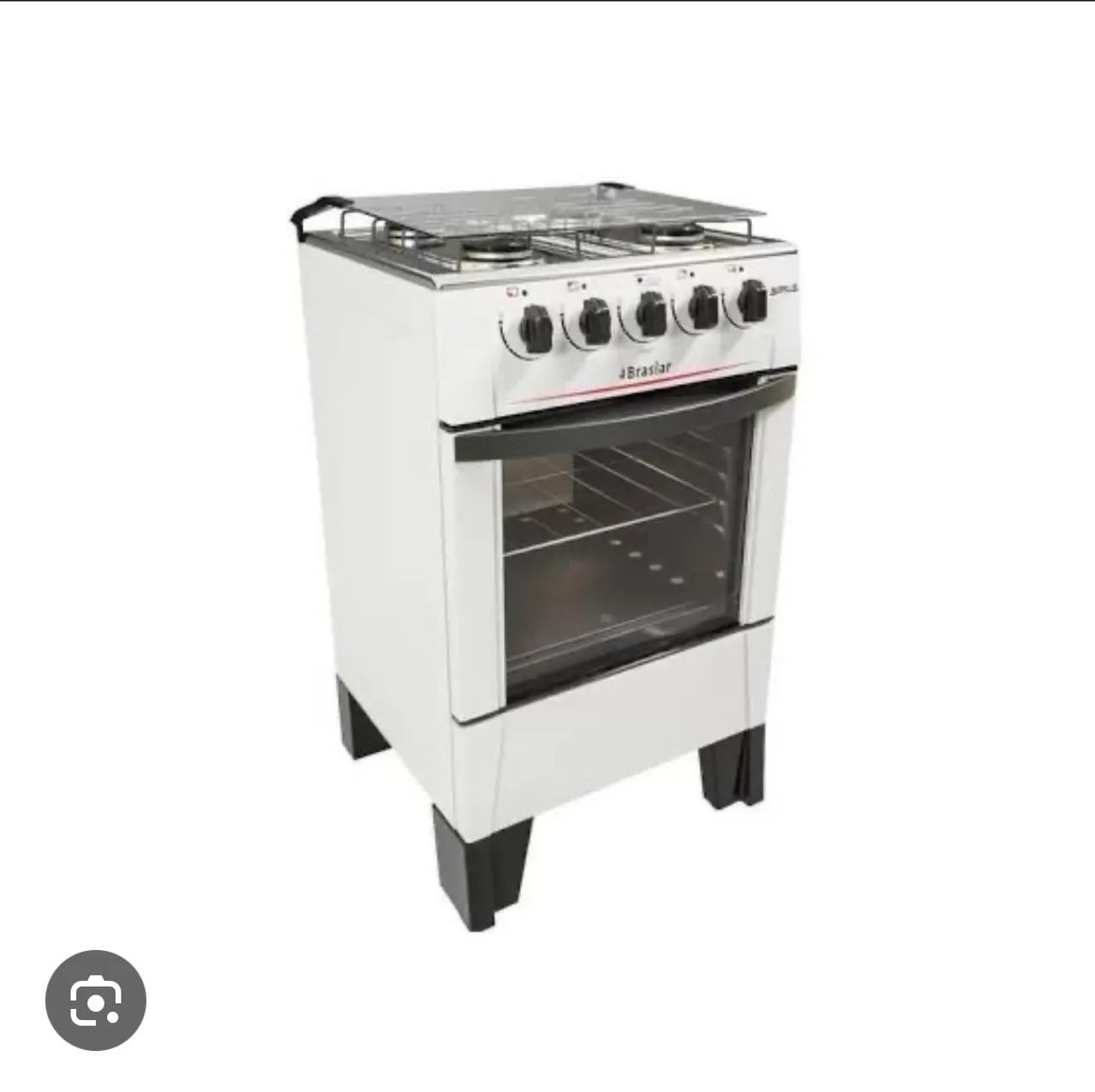 Fogão 4 Bocas Braslar Branco com Forno