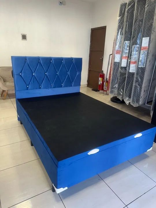 Cama Box de Casal com Baú 690,00 - Foto 3