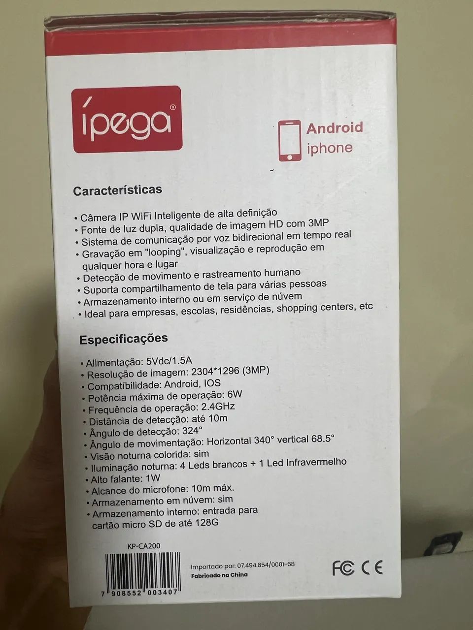 Câmera IP Wifi - Foto 3