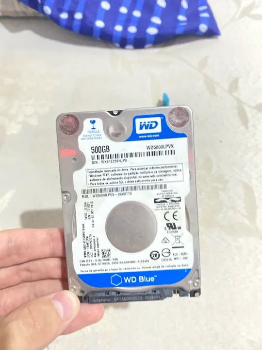 HD WD Blue 500GB SATA