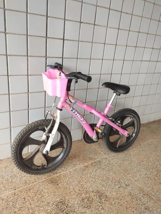 Bicicleta Infantil Rosa - Foto 2