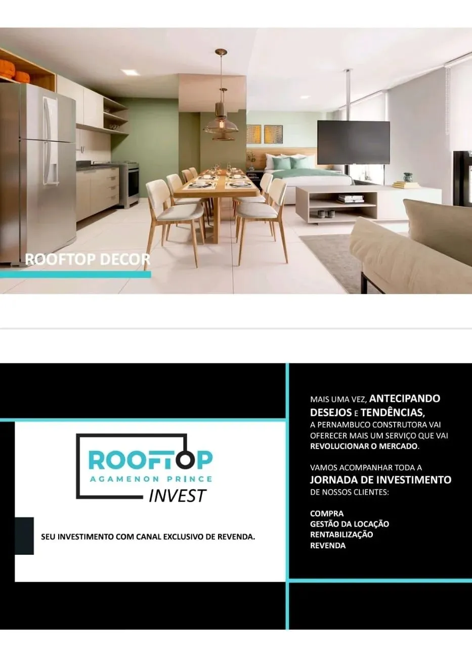 Imóvel para venda possui 38 metros quadrados com 1 quarto em Boa Vista - Recife - PE