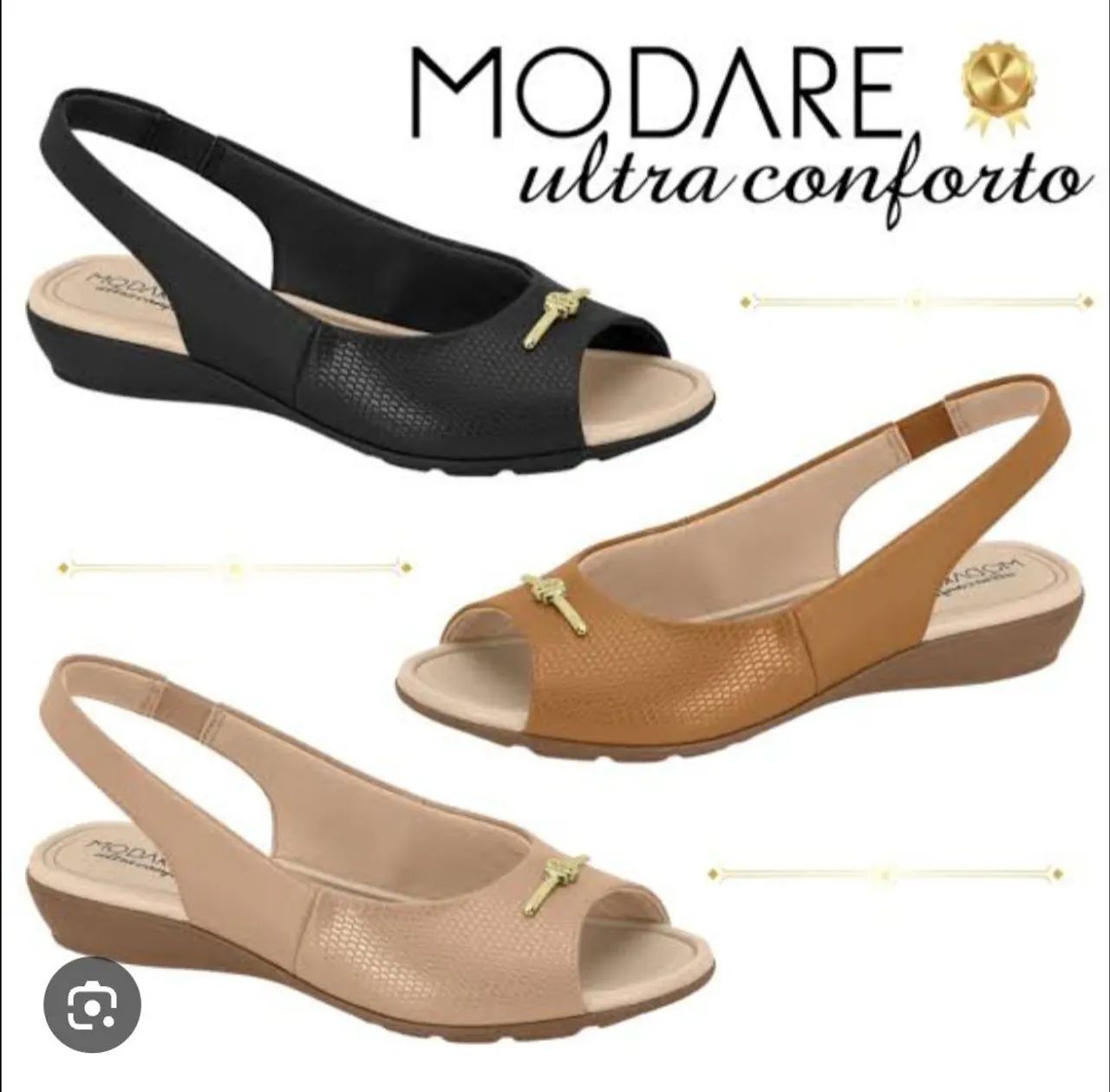 Sandália ultraconforto 