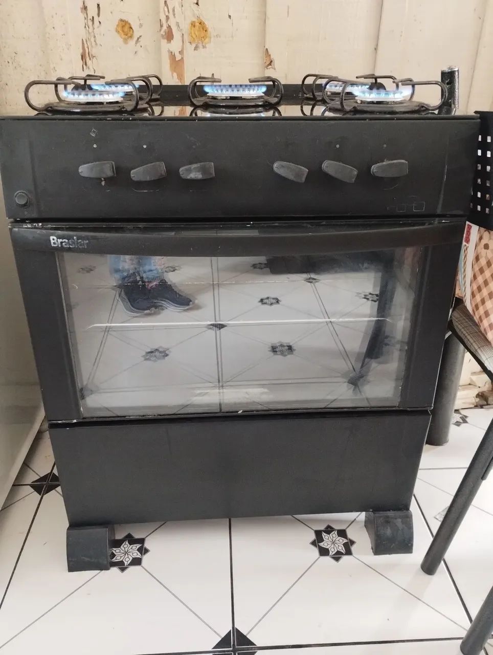 Fogão Braslar 5 bocas acendimento automático Entrego se precisar  - Foto 2
