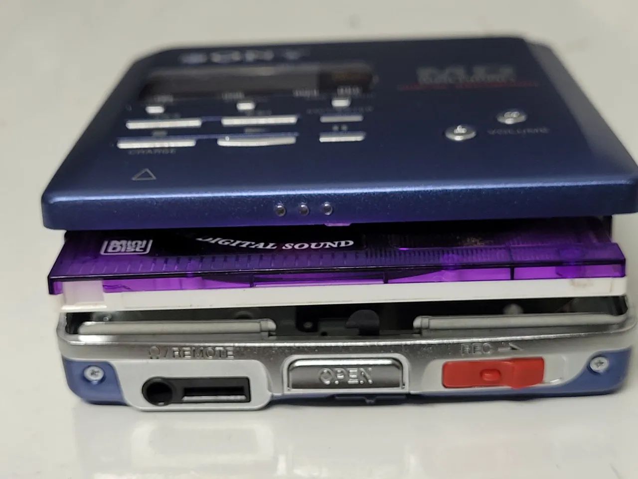 MD mini disc recorder Sony mz-r55 - Aparelhos de Som - Jardim São