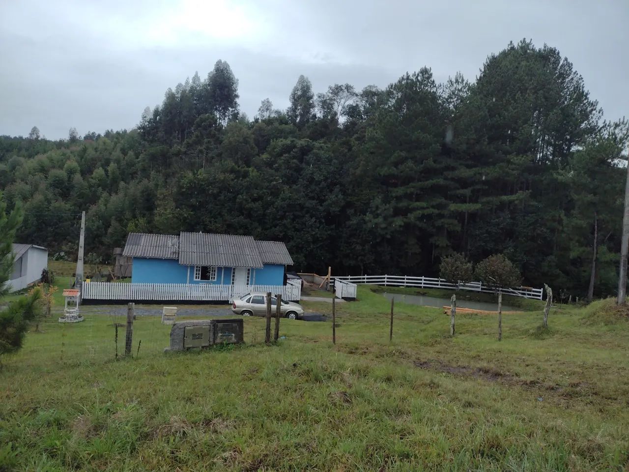 Casa com vista para a natureza e lago , centro de Bocaina margens da Br282 - Foto 4