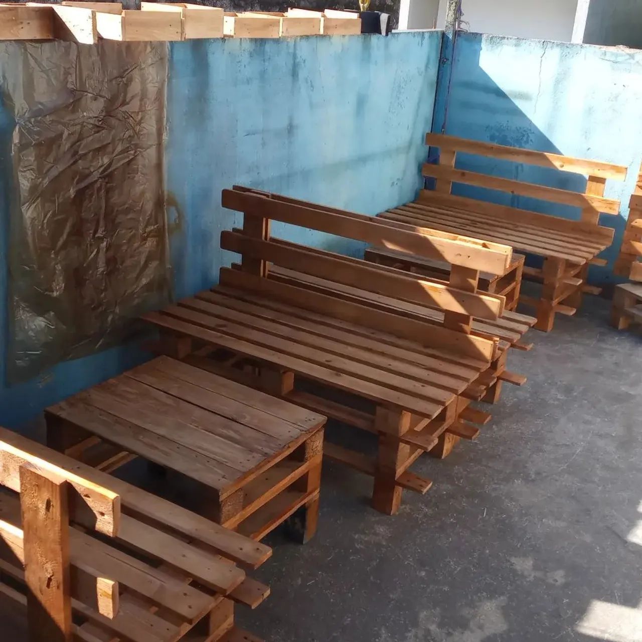 Banco de Pallet Artesanal - Foto 2