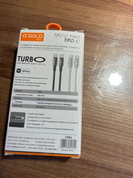 Cabo USB C para iPhone 15/16, 15/16 Pro Max, 15/16 Plus, iPad 10ª geração - Foto 3