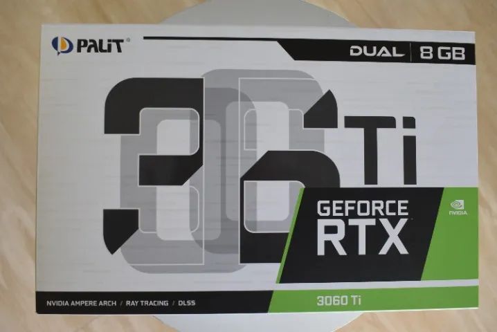 Placa De Vídeo Palit Nvidia Rtx 3060 Ti Dual Oc V1 8gb Rgb (Excelente estado)