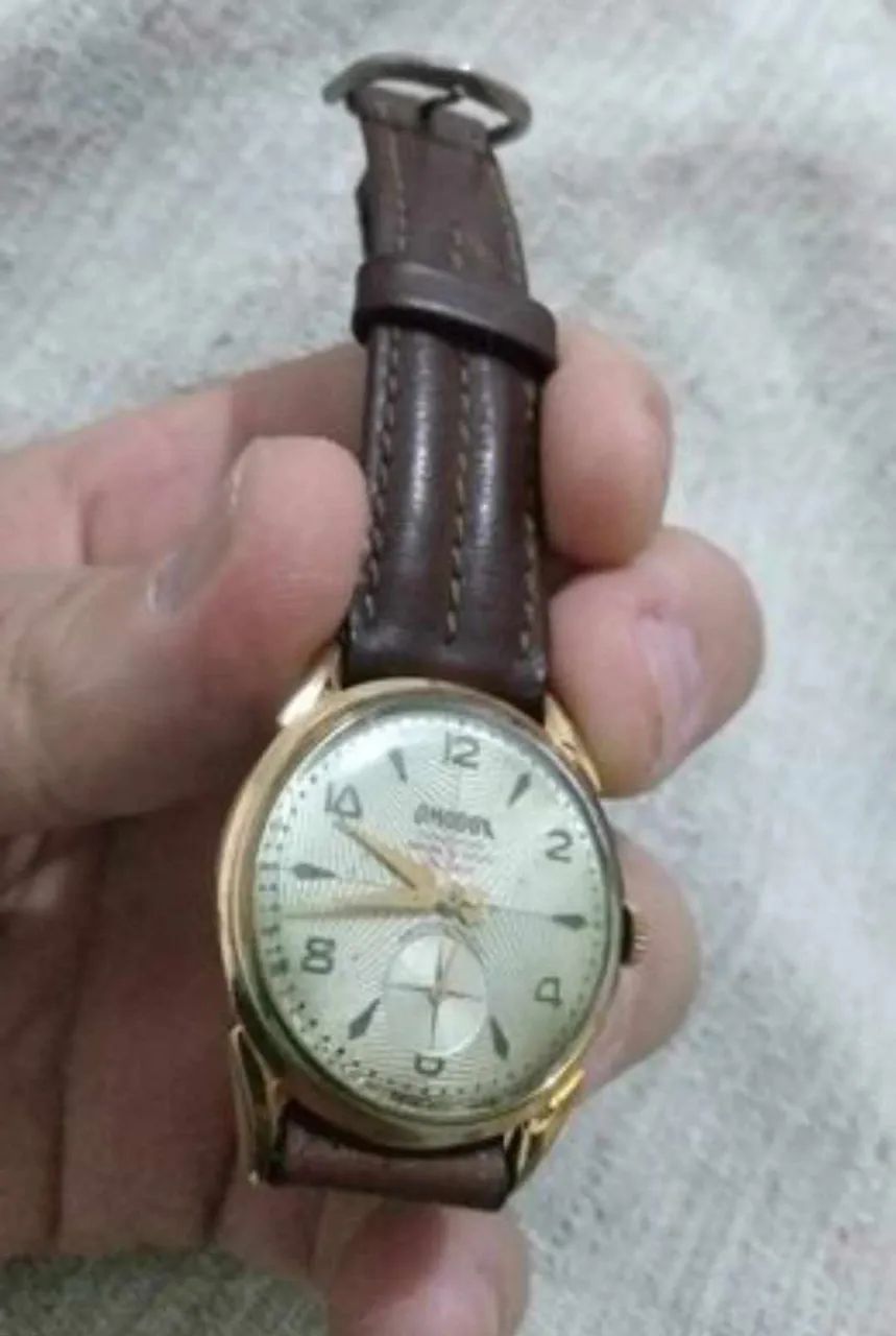 Relógio Omodox Suíço raro década de 1940 - Foto 3