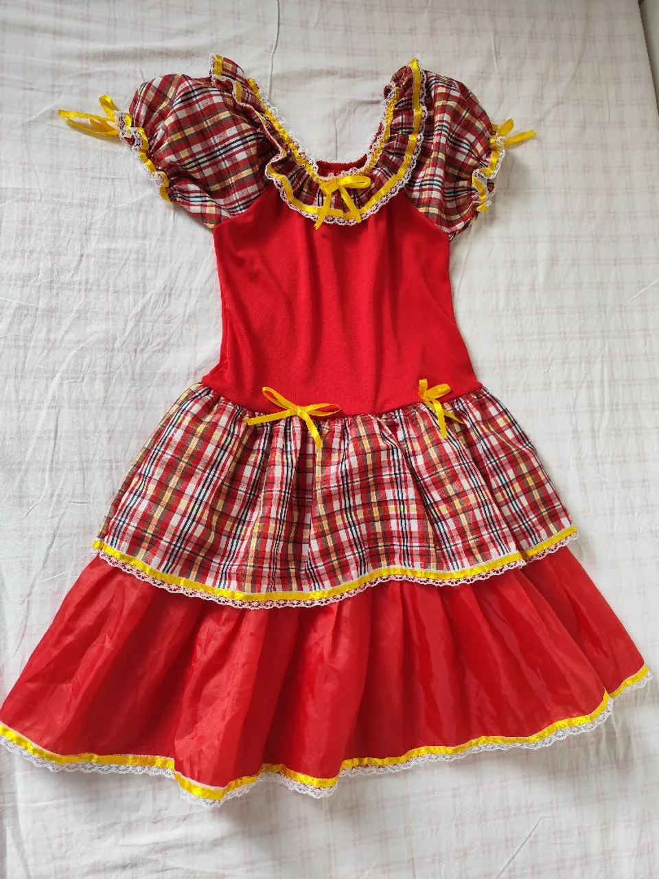 Vestido Festa Junina Infantil - Roupa de São João