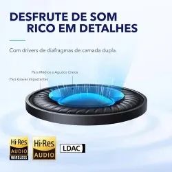 Anker Soundcore Space Q45 com Cancelamento de ruído   - Foto 5