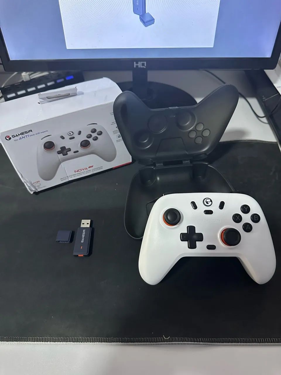 Controle GameSir Nova Lite, Multi-plataforma, Tri- Mode, Branco.  - Foto 2