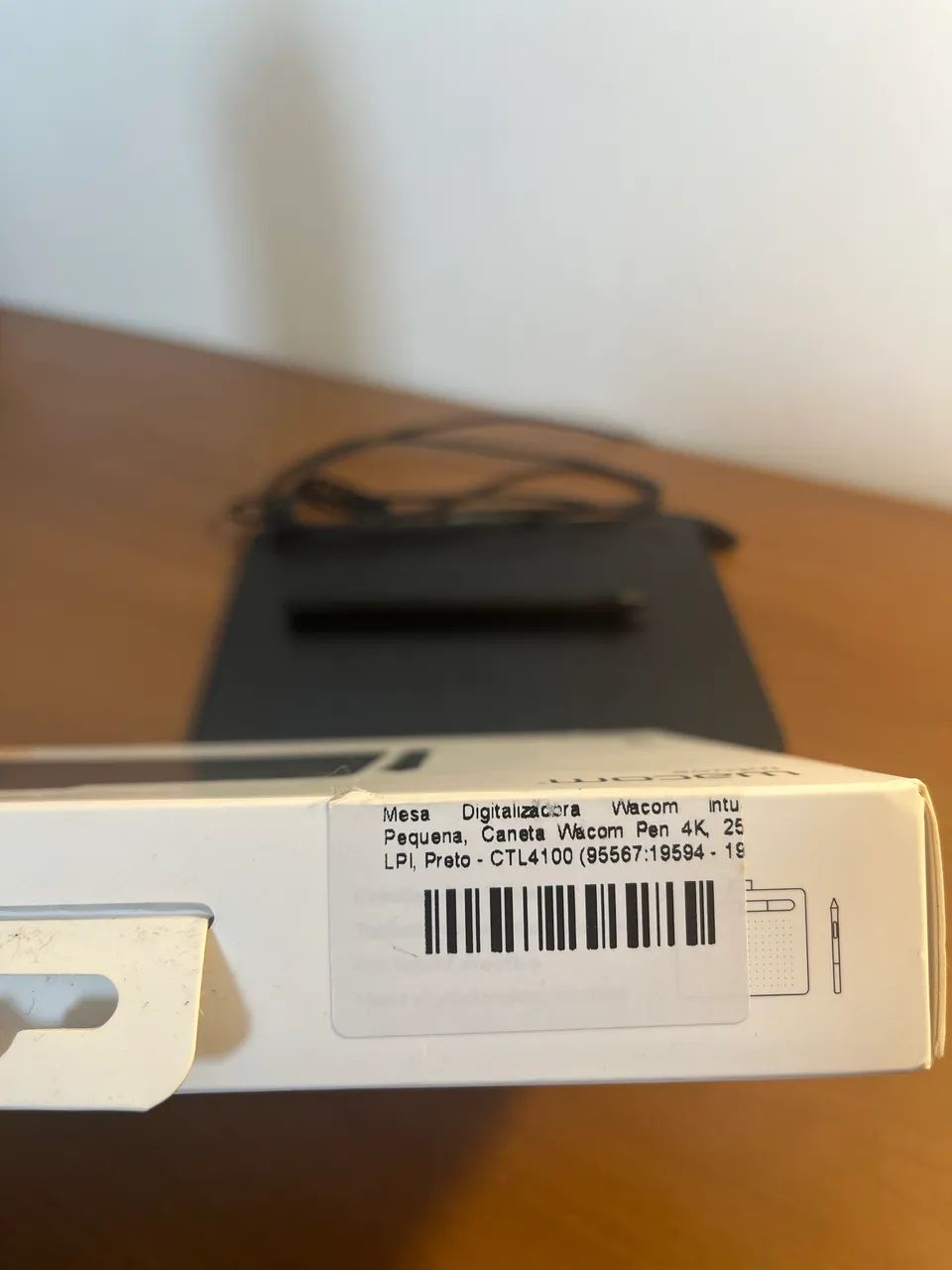 Mesa Digitalizadora Wacom Intuos CTL4100 - Com caneta Wacom Pen 4K - Foto 2