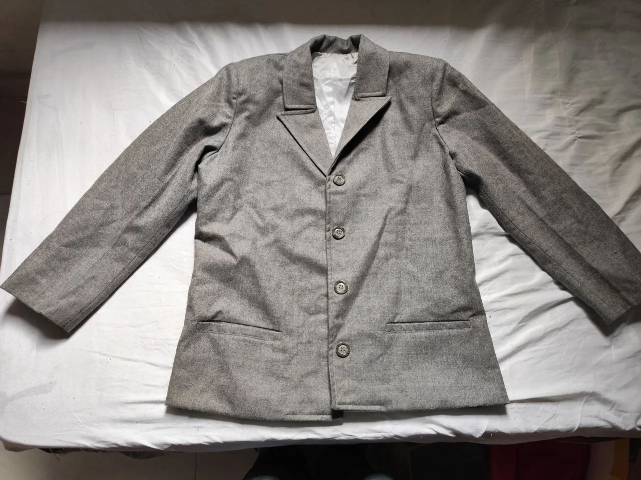 Conjunto de Alfaiataria Cinza