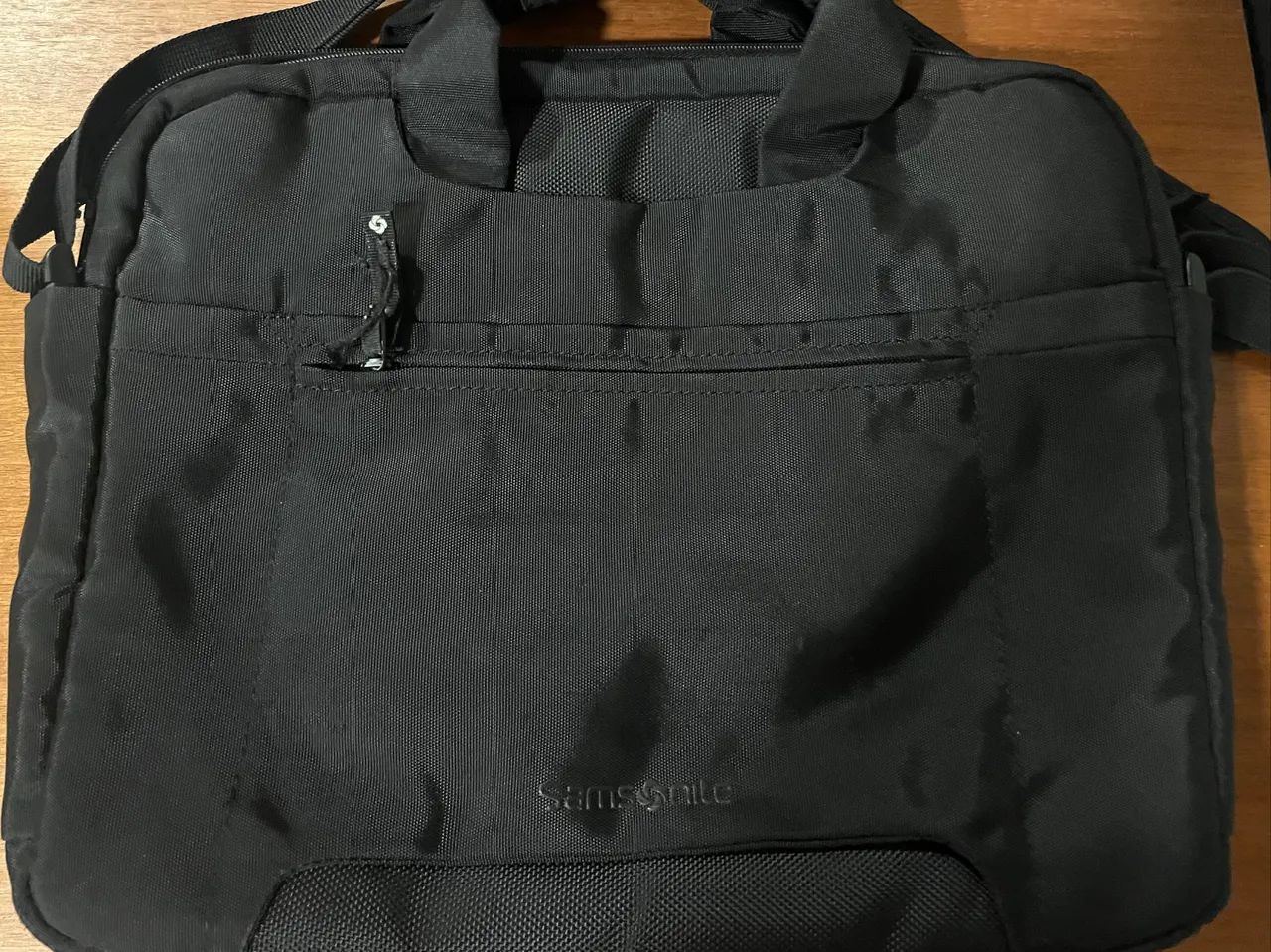 Aceito oferta, Bolsa carteiro da Samsonite preta - Foto 2