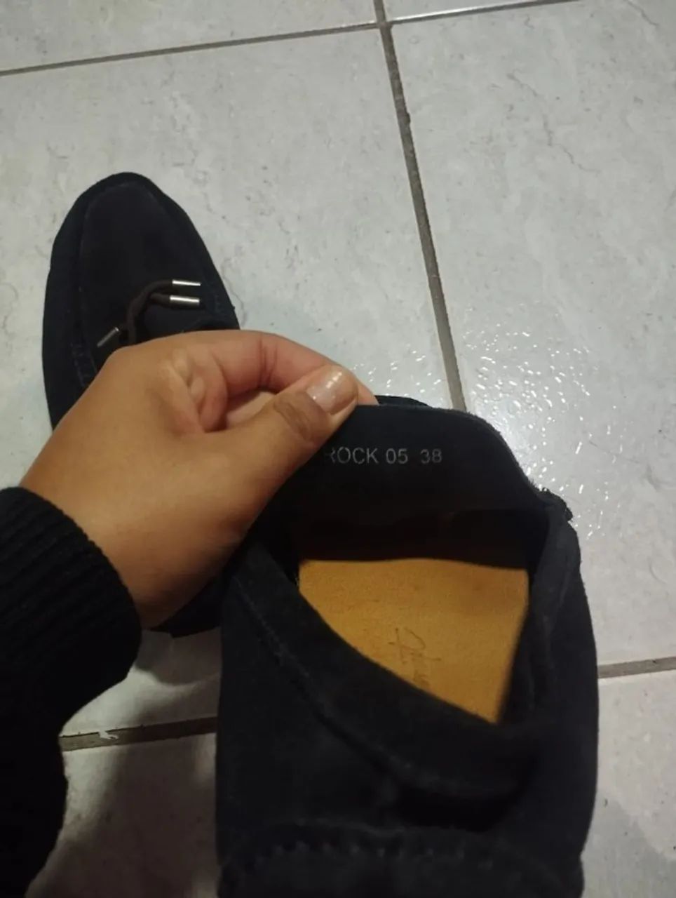 Mocassins preto de camurça  - Foto 3
