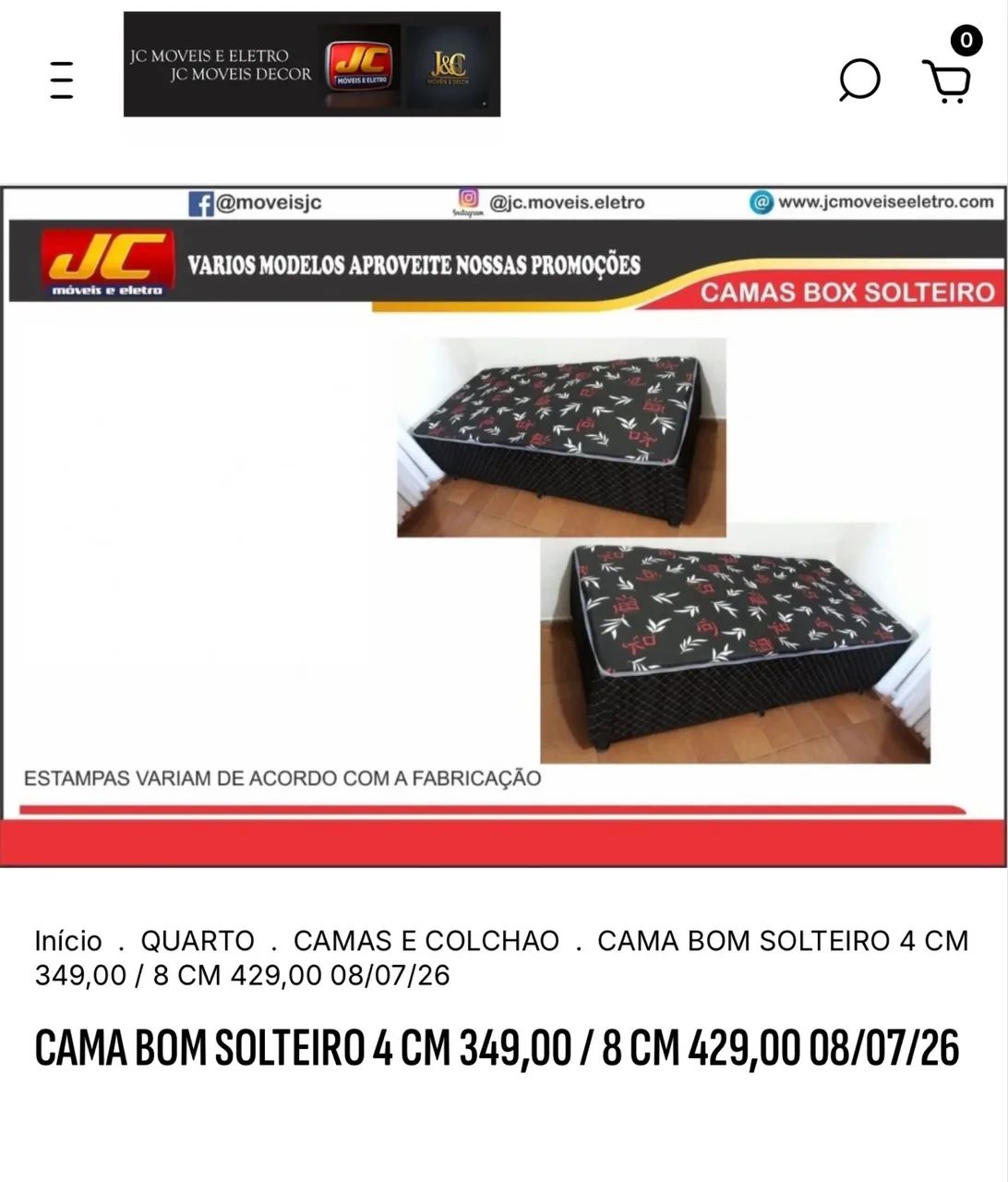 CAMA BOX SOLTEIRO 8