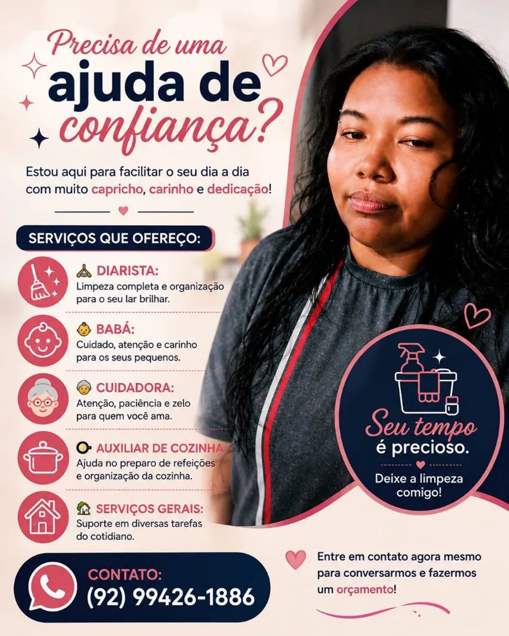 Amo o q faço 