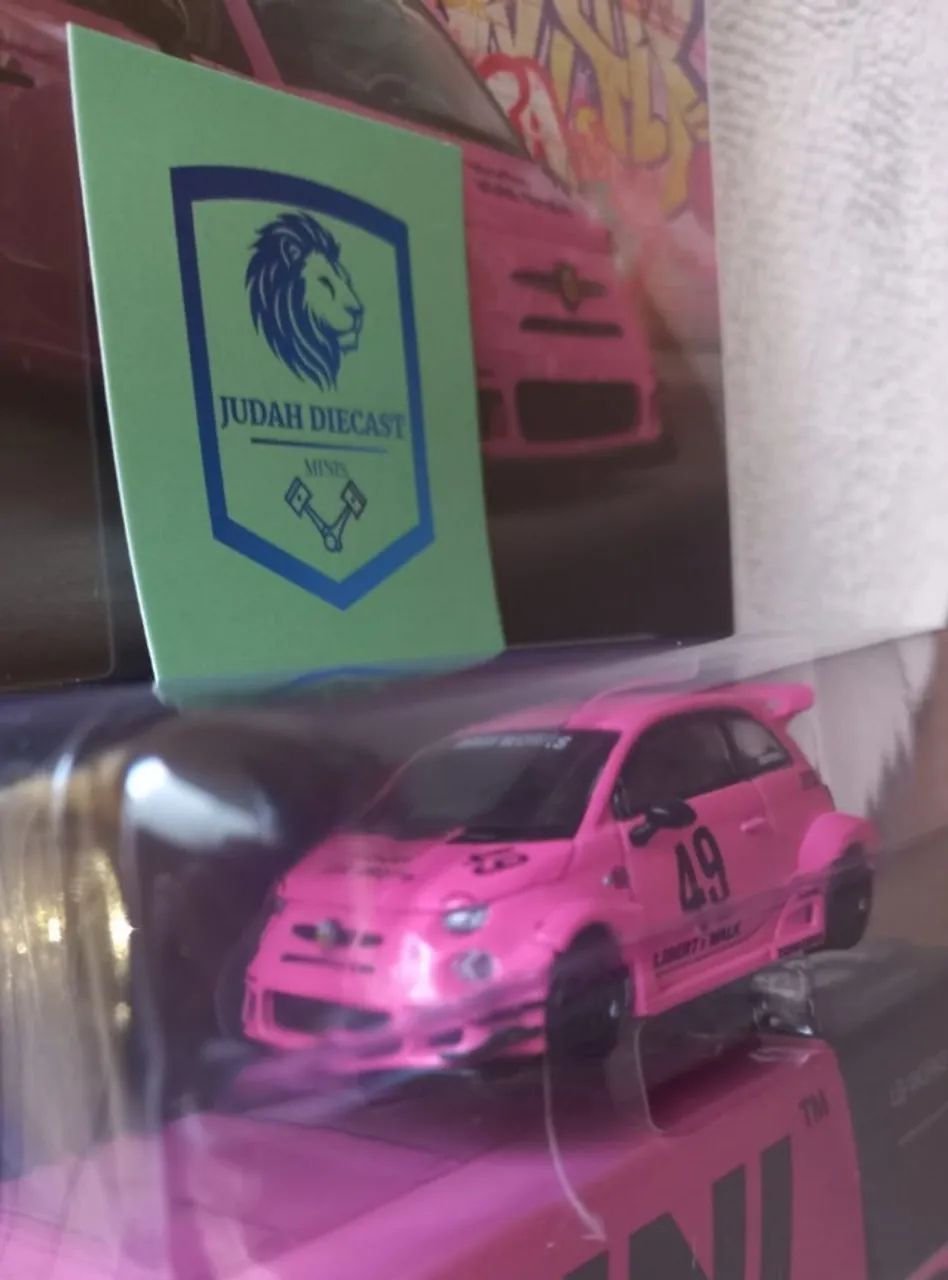 LB-WORKS x Abas Works ABASTH 595 Pink -#851 - Mini GT - Foto 2
