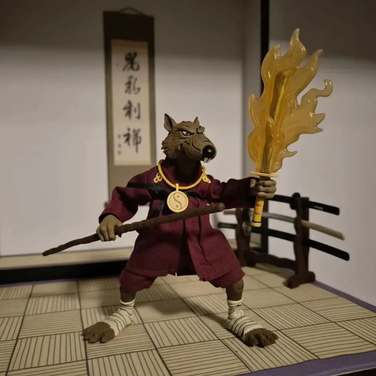 Neca TMNT Mestre Splinter