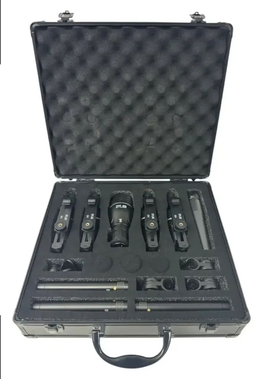 Vende-se kit microfone de bateria Dylan DD9 - Foto 3